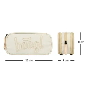 Študentský peračník etui Beige