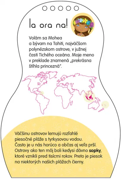 Obliekame tahitské bábiky Mohea