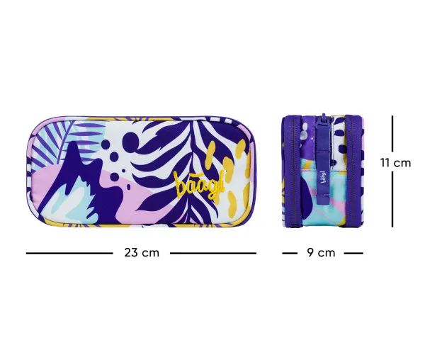 Študentský peračník etui Violet