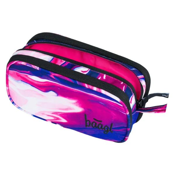 Študentský peračník etui Plum