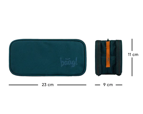 Študentský peračník etui Petrol
