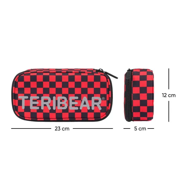 Školský peračník etui Skate TERIBEAR
