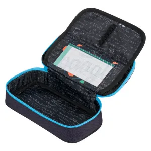 Školský peračník etui Skate Bluelight