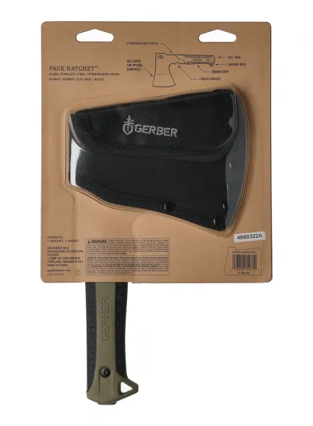 Sekera Gerber Pack Hatchet - flat sage green