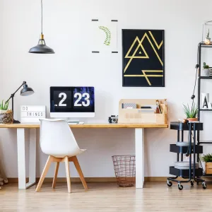 Moderná stolička Nantes DSW biela