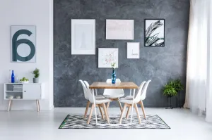 Moderná stolička Nantes DSW biela