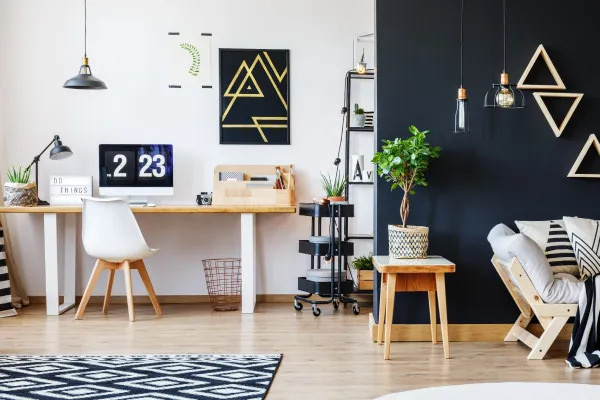 Moderná stolička Nantes DSW biela