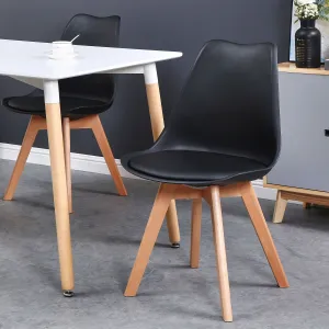 Moderná stolička Nantes DSW čierna