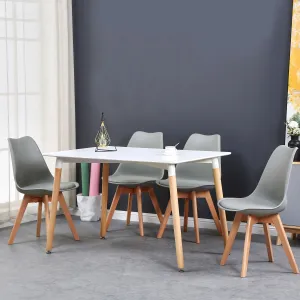 Moderná stolička Nantes DSW sivá