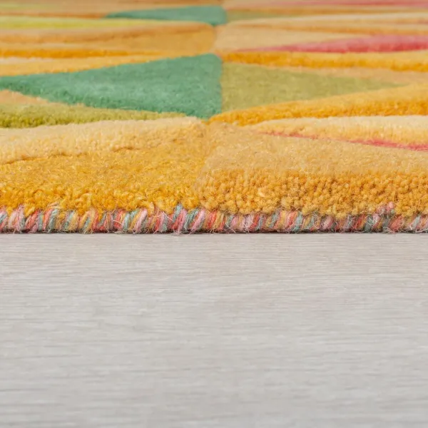 Flair Rugs koberce Ručne všívaný behúň Illusion Reverie Multi - 60x230 cm