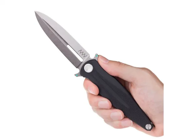 ANV Z400 BB - Sleipner Stonewash, G10 Black ANVZ400-011