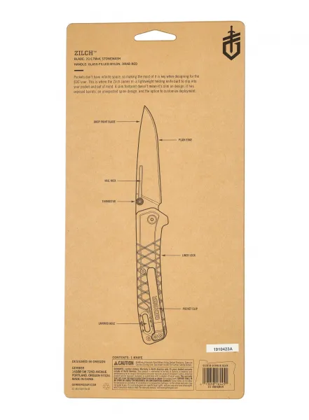 FISKARS Zilch - Červený