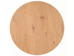 Signal Kulatý stůl Aster 120 cm dub/černý