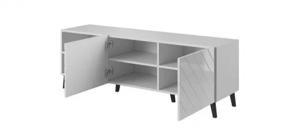 TV stolík ABETO Halmar Grafit