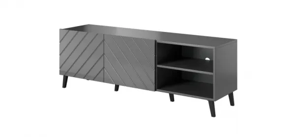 TV stolík ABETO Halmar Grafit