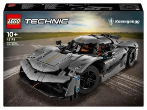 Lego® Technic 42173 Sivé hyperauto Koenigsegg Jesko Absolut