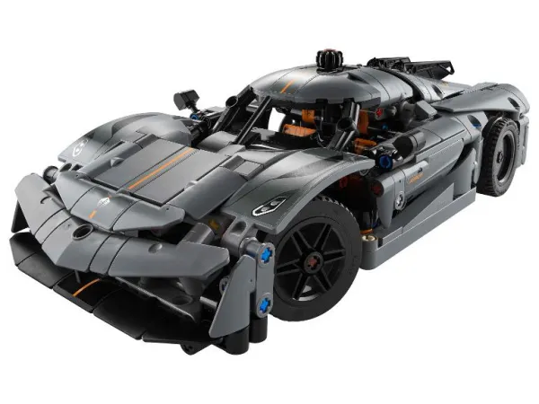 Lego® Technic 42173 Sivé hyperauto Koenigsegg Jesko Absolut