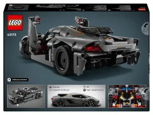 Lego® Technic 42173 Sivé hyperauto Koenigsegg Jesko Absolut