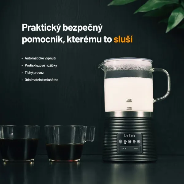 Lauben Napeňovač mlieka 600BG