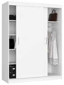 Ak furniture Šatní skříň CLP Mono 150 cm bílá