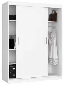 Ak furniture Šatní skříň CLP Mono 150 cm bílá