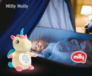 Plyšová hračka s projektorom Milly jednorožec