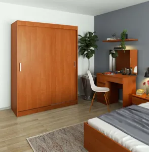Ak furniture Šatní skříň CLP Mono 150 cm olše