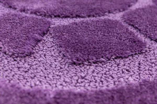 Kúpeľňový koberček Ocean fialový kruh