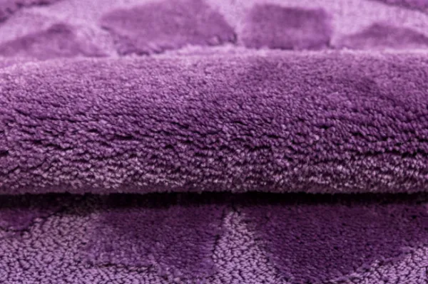 Kúpeľňový koberček Ocean fialový kruh