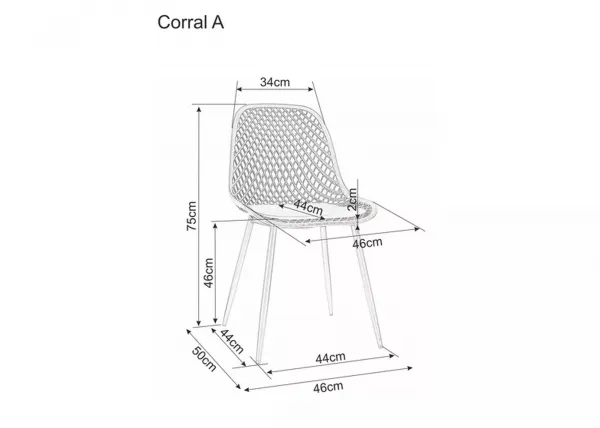 Signal Kreslo CORRAL A