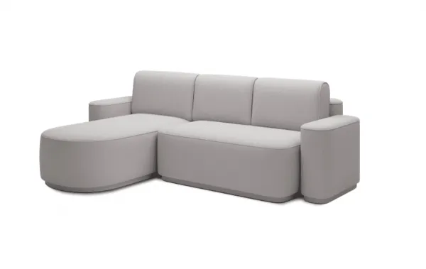 ArtElta Rohová sedacia súprava AURUMM | ľavá Farba: Enjoy 01 (sivá)