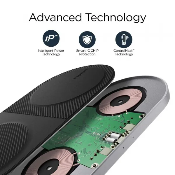 Spigen F310W Duo Wireless Charger