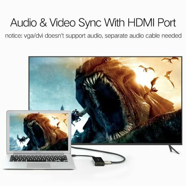 UGREEN Adapter Mini DisplayPort to HDMI/VGA/DVI MD114
