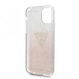 Guess Solid Glitter Case iPhone 11 Pro Max - Rose Gold