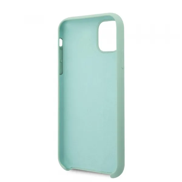 Guess Silicone Vintage Case iPhone 11 Pro Max - Mint