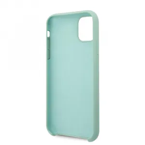 Guess Silicone Vintage Case iPhone 11 Pro Max - Mint