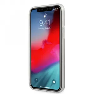 Guess 3D Raised Case iPhone 12 Pro Max - Silver