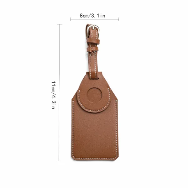 Innocent Luxury Name Tag for AirTag - Black