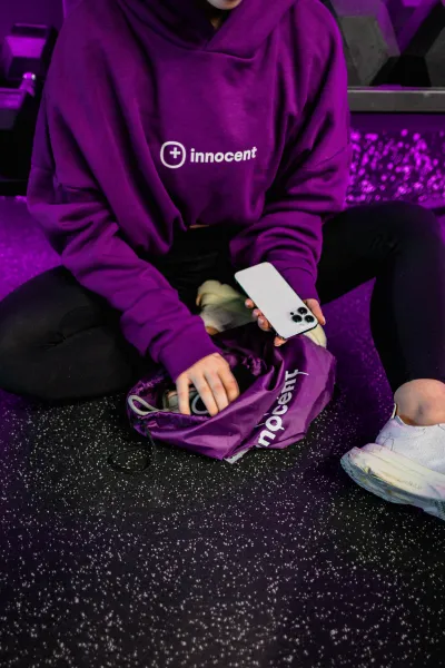 Innocent Purple Tote Bag