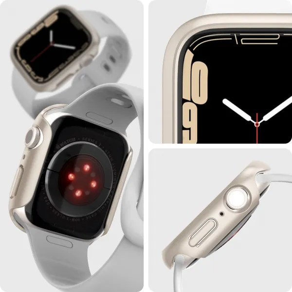 Spigen Thin Fit Case for Apple Watch Series 8/7 (41mm) - Starlight