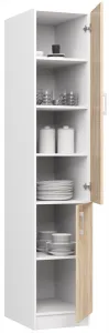 Ak furniture Kuchynská skrinka S 40cm Artus biela/sonoma
