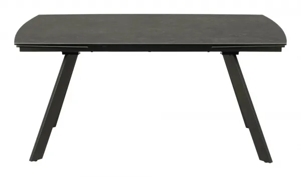 Actona Jedálenský keramický rozkladací stôl Blackburn 160/240 cm čierny