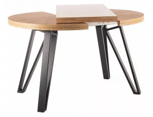 Signal Rozkládací jídelní stůl Galaxy 100/168 cm dub artisan/černý