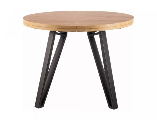 Signal Rozkládací jídelní stůl Galaxy 100/168 cm dub artisan/černý