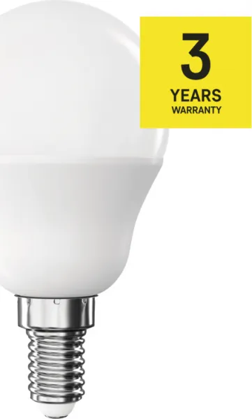 Emos LED žiarovka Classic Mini Globe, E14, 4,2 W (40 W), 470lm, 2700K