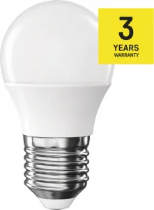 Emos LED žiarovka Classic Mini Globe, E27, 4,2 W (40W), 470lm, 4000K