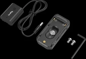 Súprava montážnej dosky adaptéra na batériu NP-F SmallRig 4341 s napájacím káblom...