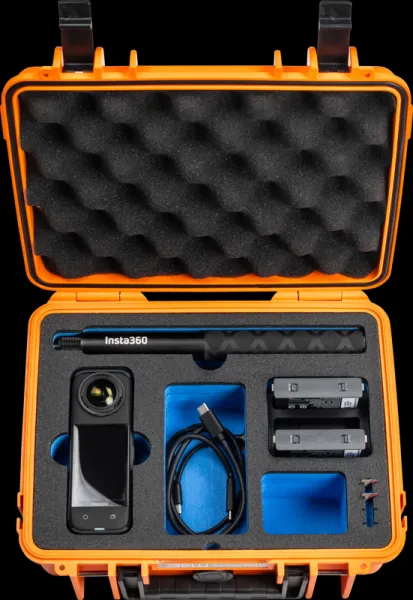 BW Outdoor Case Type 1000 for Insta360 X4, orange