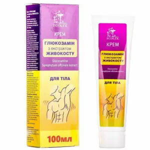 Telový krém s glukozamínom a s extraktom z kostihoja - 100 ml - Ecolek