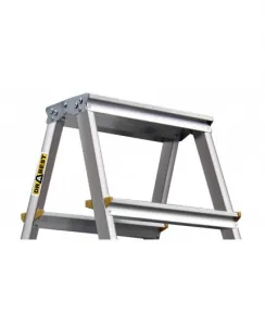 Obojstrannýschodíkovýrebríkzhliníka,so7schodíkmianosnosťou150kg